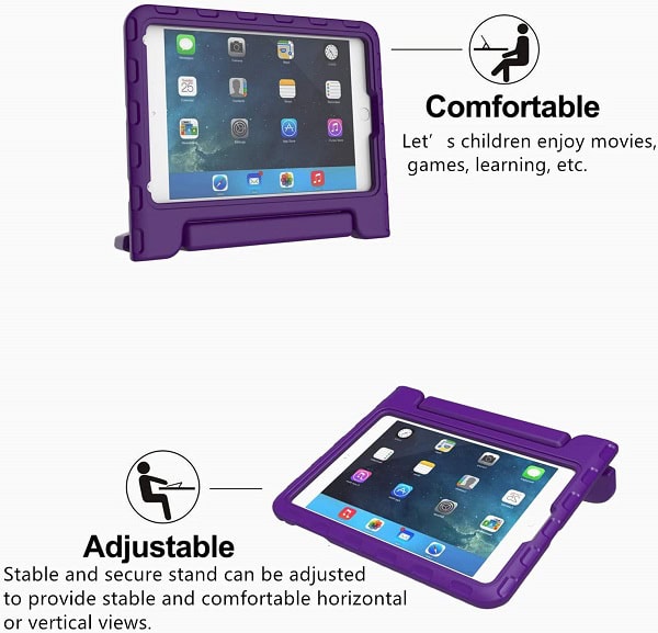 iPad Mini 1/2/3 Kids Shockproof Kickstand Cover iPad Mini 1/2/3 Kids Shockproof Kickstand Cover